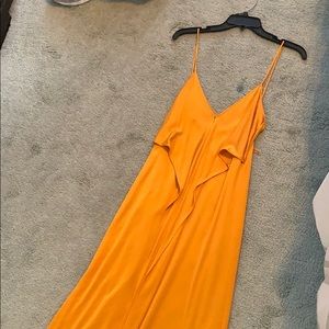 Orange Moschino Dress